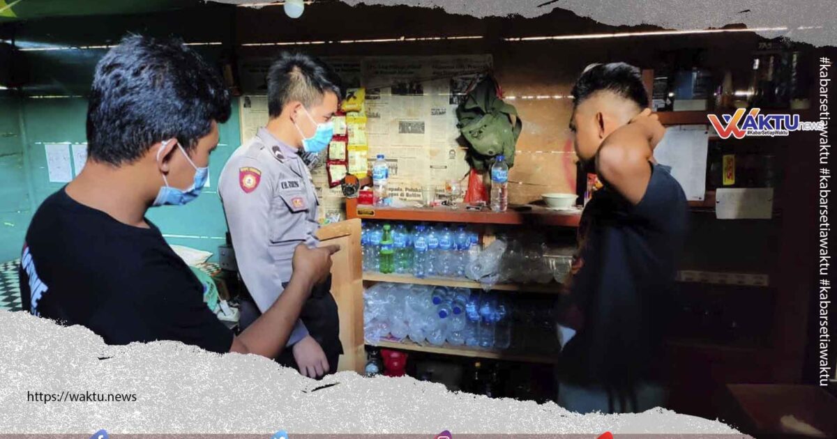 Polisi Geledah Tiga Tempat Miras di Nuangan