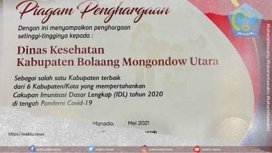 Kabupaten Bolmut Terbaik Pertahankan IDL Di Sulut