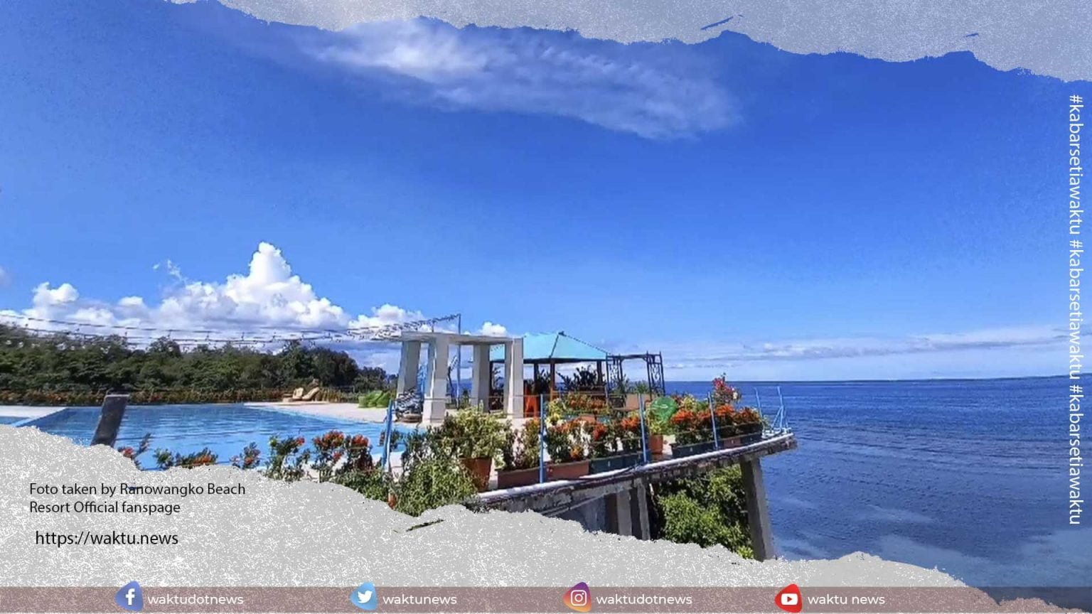 Ranowangko Beach Resort Minahasa yang Memukau