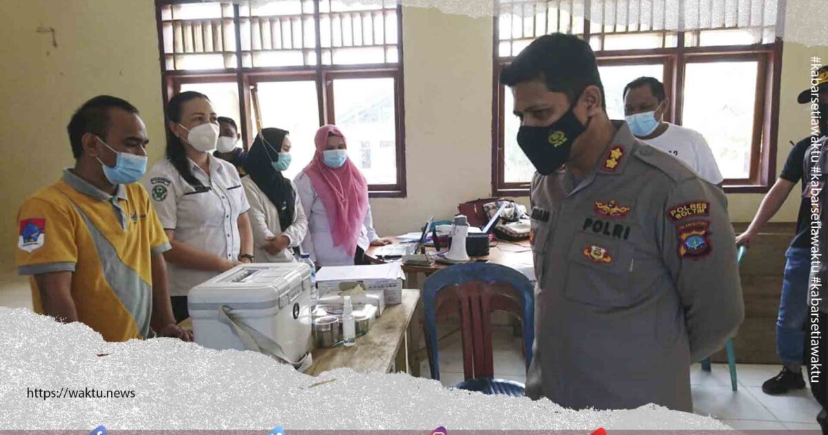 Boltim Menjadi Daerah Penyumbang Angka Vaksinasi Paling Rendah