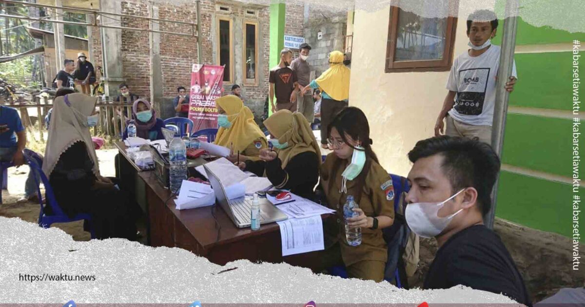 Penerima Vaksin Desa Nuangan Selatan