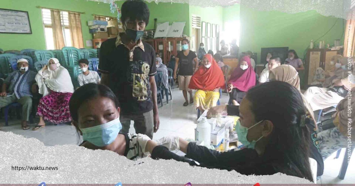 Vaksinasi Covid-19 Desa Nuangan