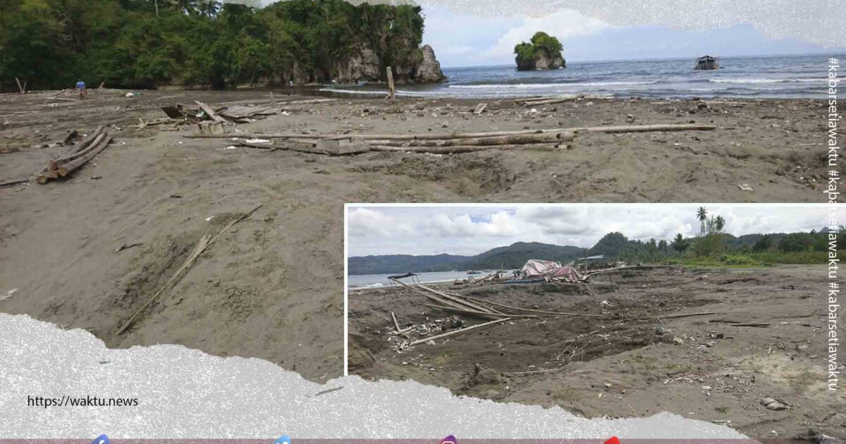 Sampah Pantai di Boltim