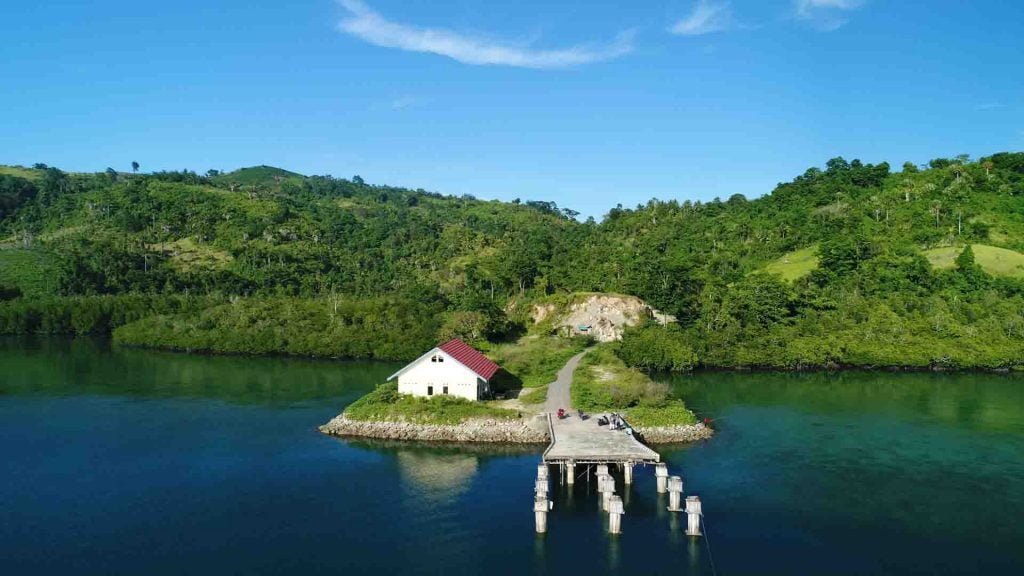 Tempat Penampungan Ikan di Tanjung Sidupa