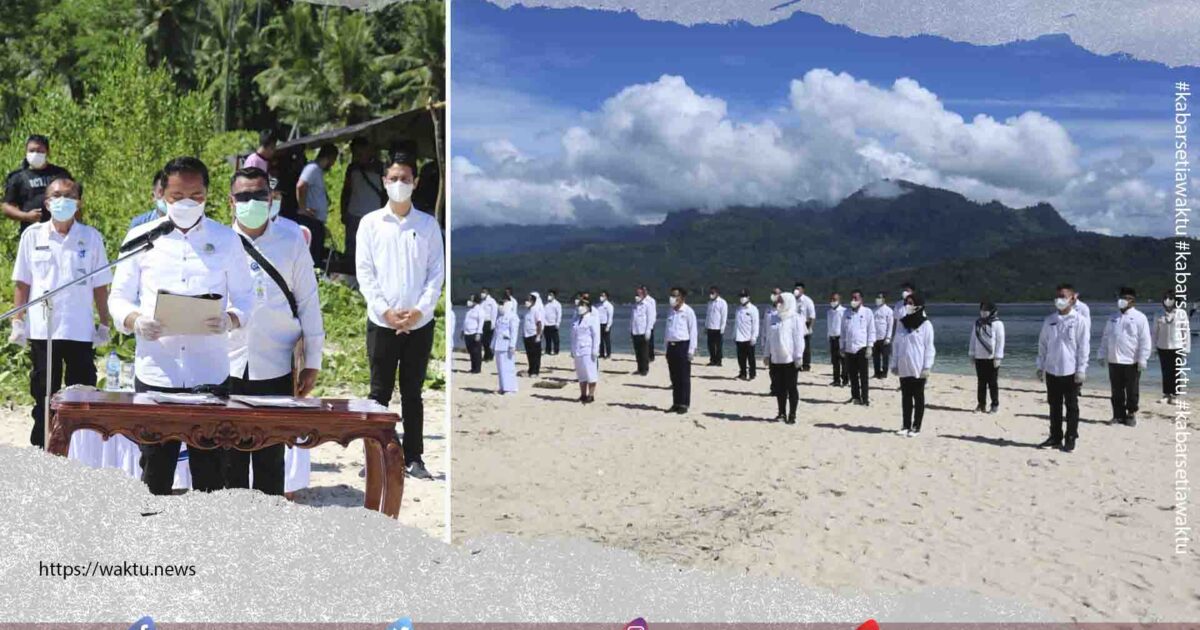 Pejabat Boltim Disumpah di Pulau Nenas