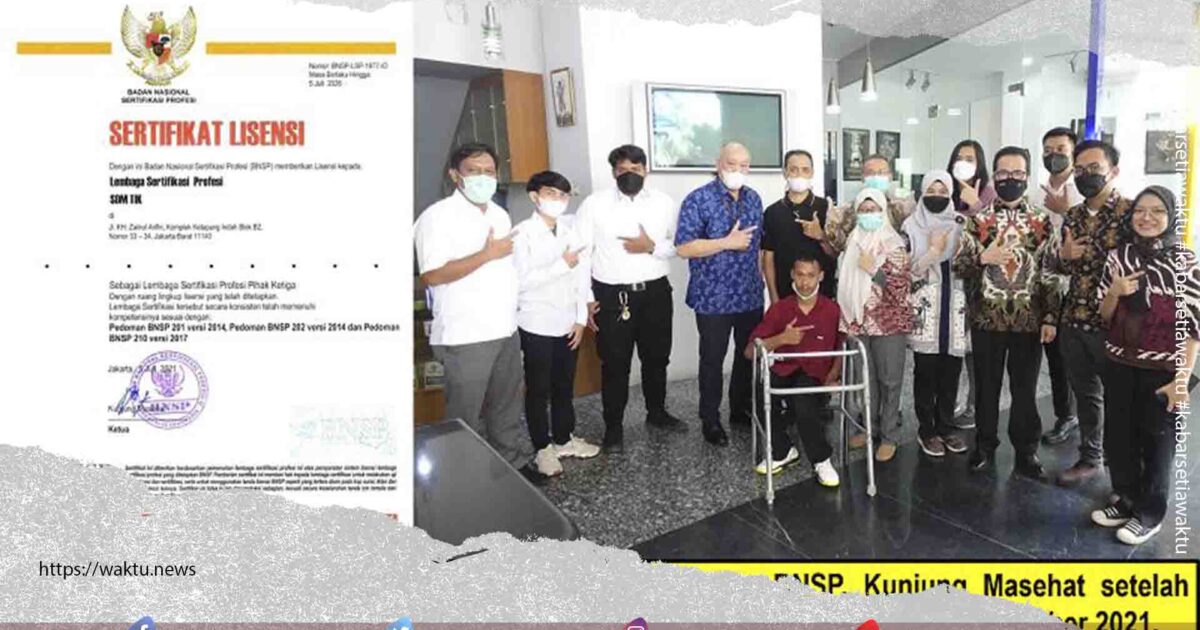 LSP SDM TIK Resmi Berlisensi BNSP