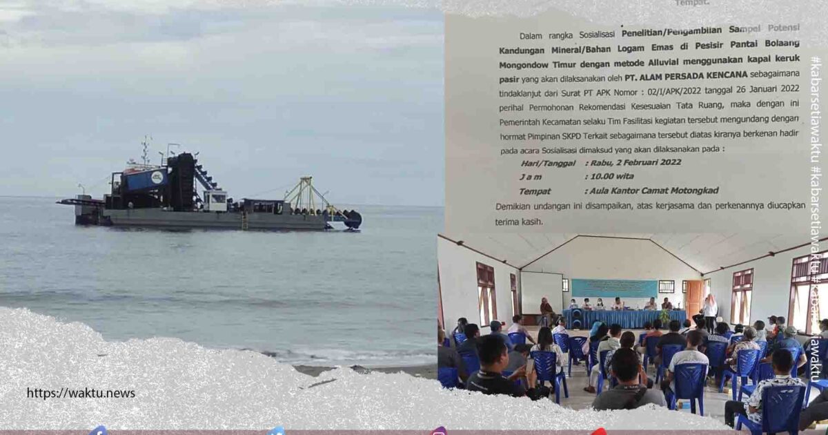 Emas Pesisir Pantai Boltim