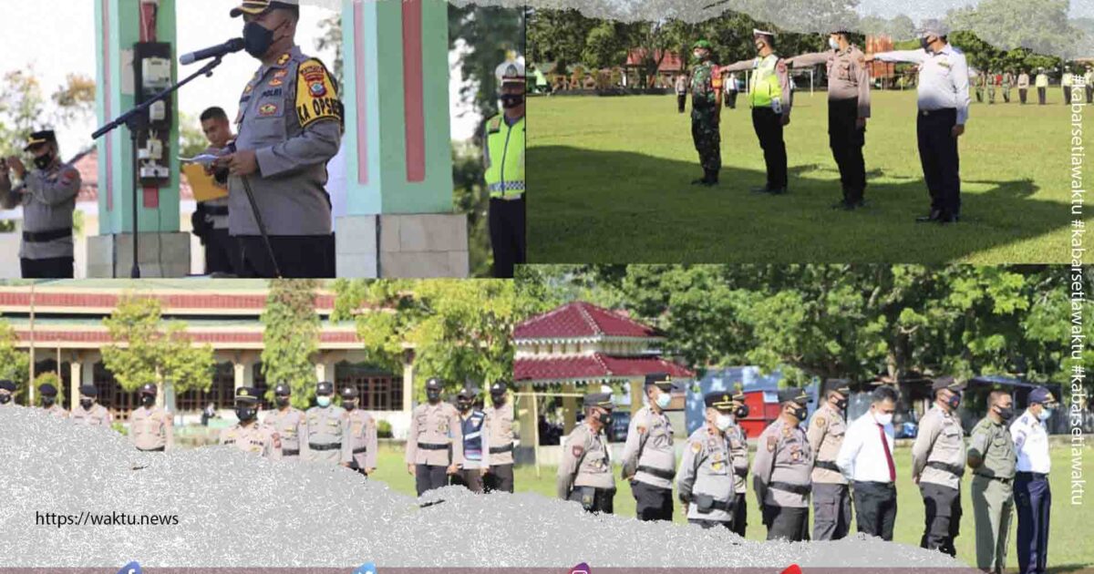 Kapolres Bolmut Pimpin Operasi Samrat 2022