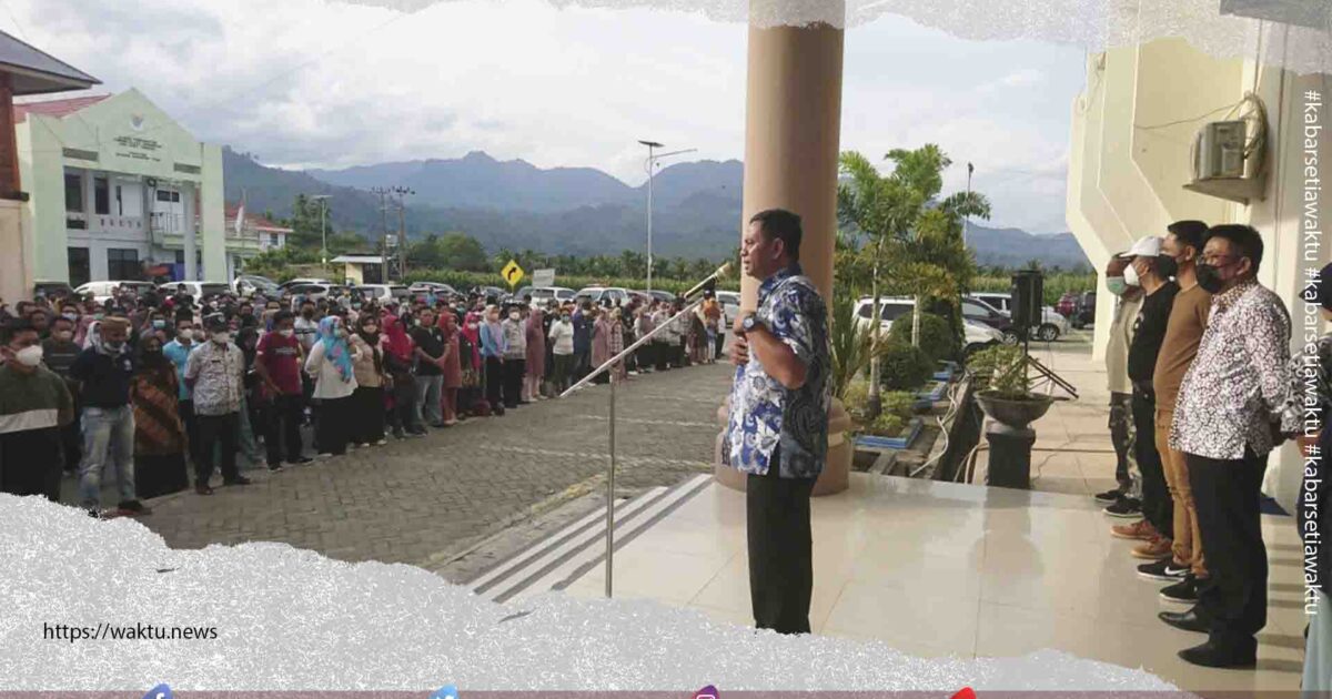 Wakil Bupati Boltim Bak Corona