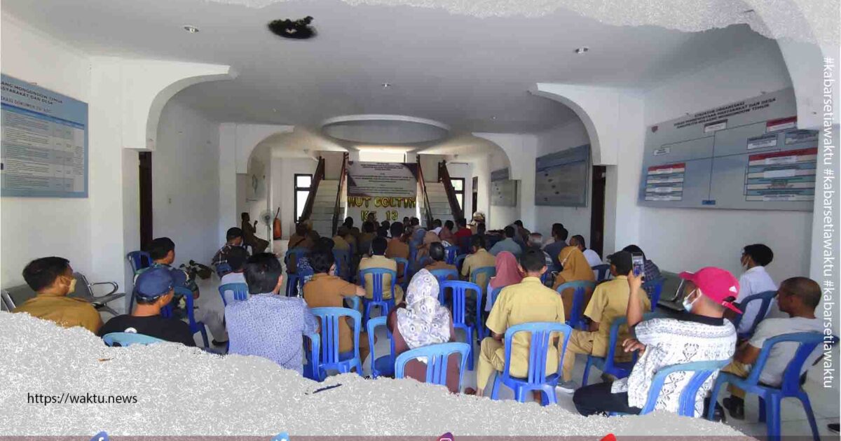 Dinas PMD BoltimKumpul Panitia Pemilihan BPD