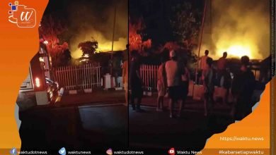 Kabakaran Hanguskan 4 Rumah Warga Bolangitang 1