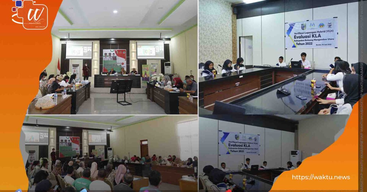 Verifikasi Lapangan Hybrid Evaluasi Kabupaten Layak Anak Tahun 2022