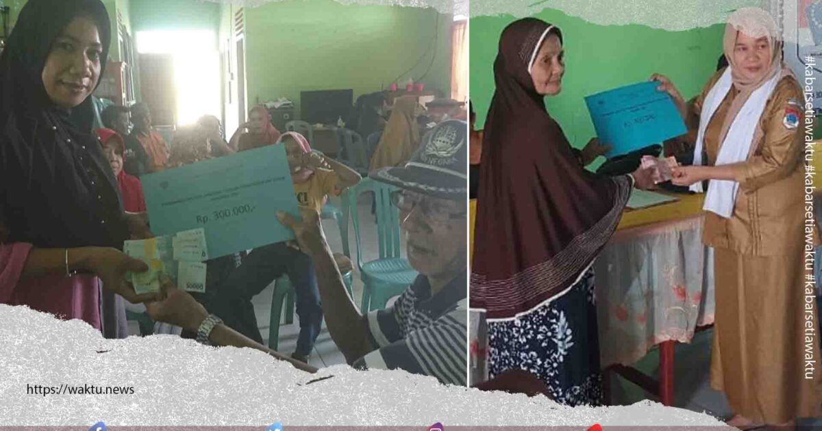 Pemdes Nuangan Menyalurkan BLT DD Tahap Satu 2022