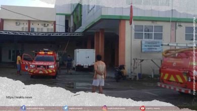 Ruang Kadis Kesehatan Boltim Terbakar