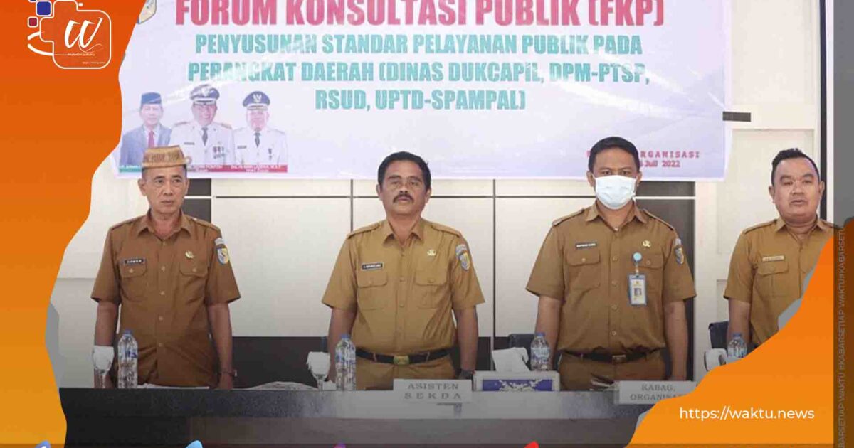Ortal Bolmut Gelar Forum Konsultasi Publik
