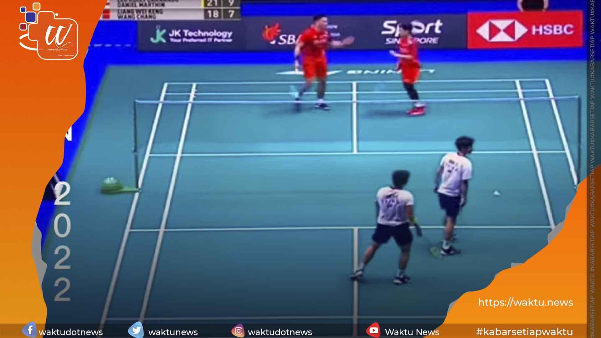 Leo Daniel Melaju Ke Perempat Final Badminton Singapore Open 2022