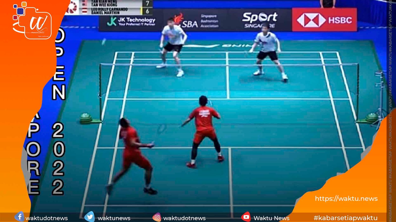 Pemain Indonesia Singapura Open 2022