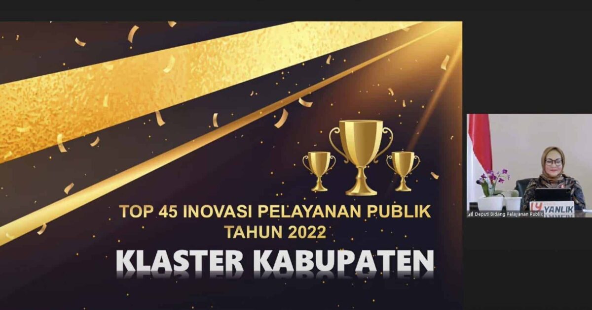 Top Inovasi Pelayanan Publik 2022
