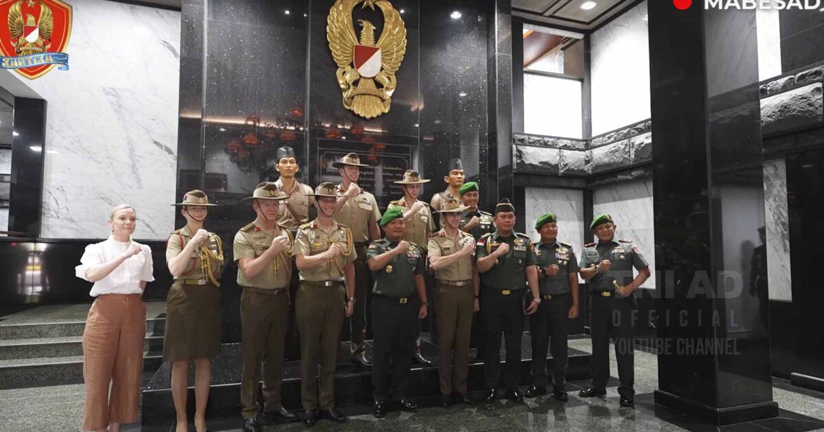 Chief Of Army Australia Bahas Kerjasama Militer
