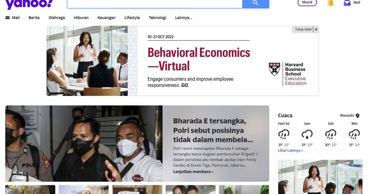 Kominfo Buka Blokir Yahoo