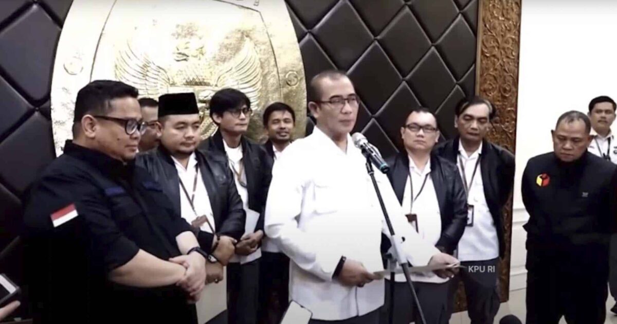 Pendaftaran Peserta Pemilu 2024 Resmi Ditutup