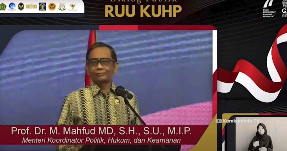 Diskusi Publik RUU KUHP