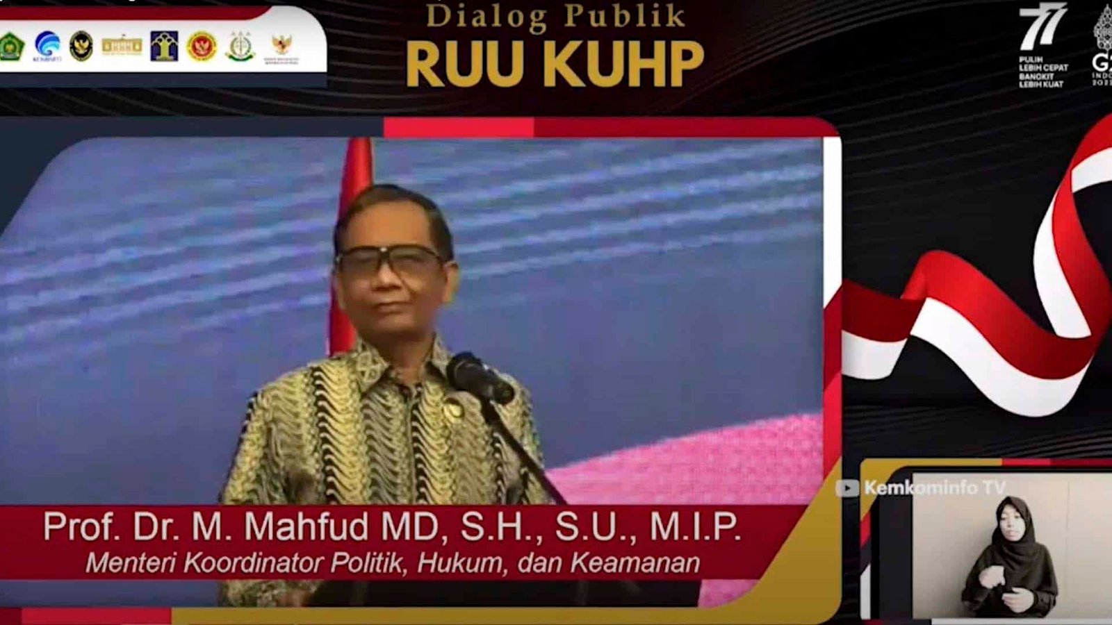 Diskusi Publik RUU KUHP