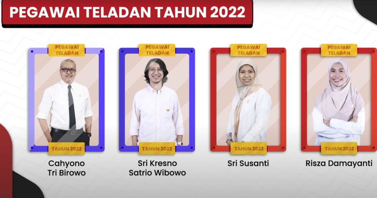 Pegawai Teladan Tahun 2022