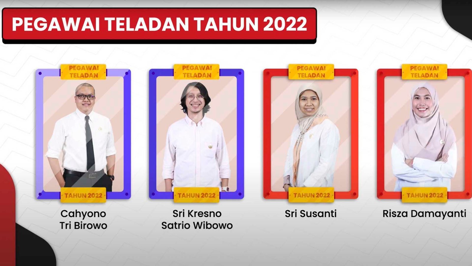 Pegawai Teladan Tahun 2022