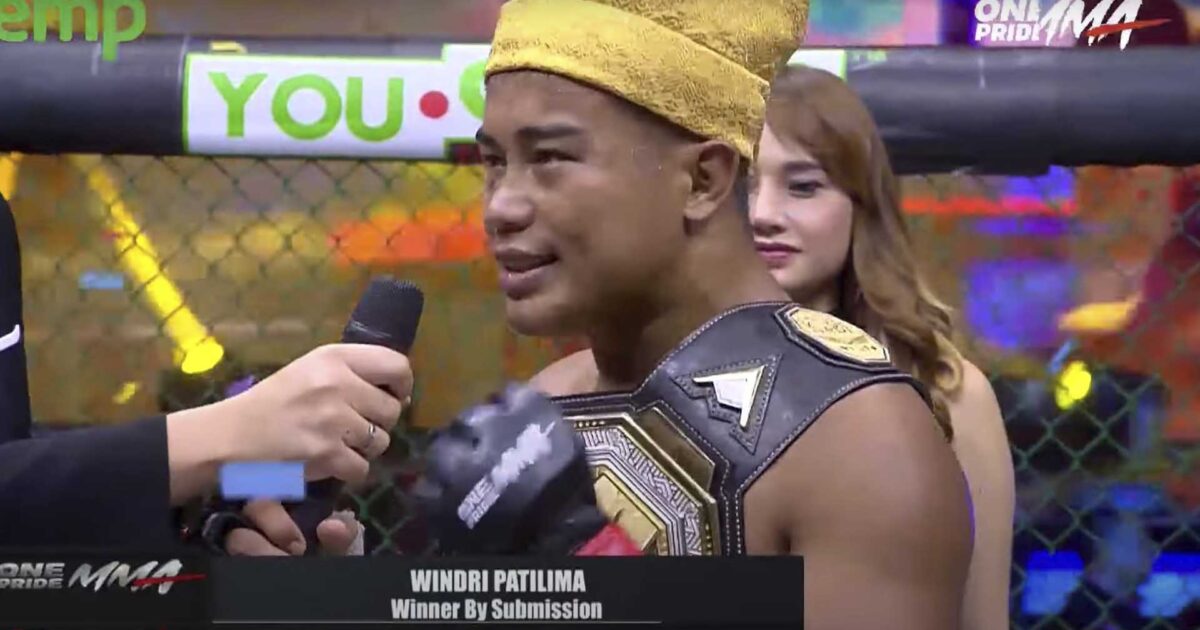Windri Patilima Pertahankan Sabuk Kelas Welterweight