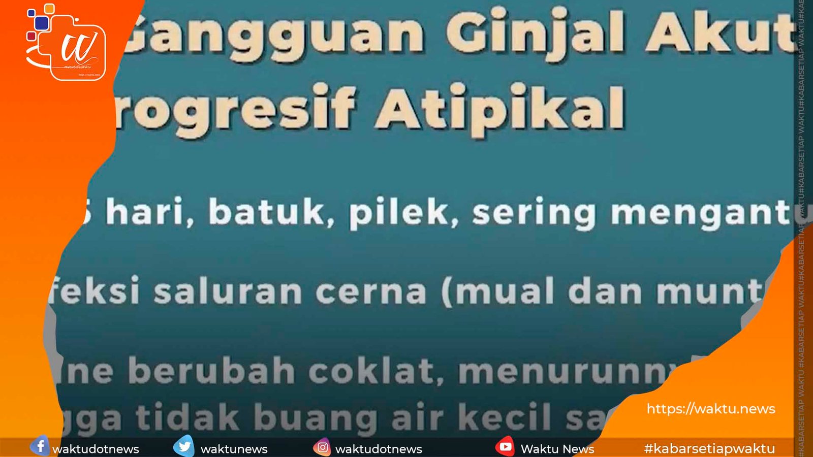 Gejala Gangguan Ginjal Akut