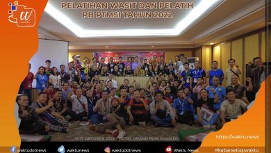 Pelatihan Wasit dan Pelatih PB PTMSI 2022