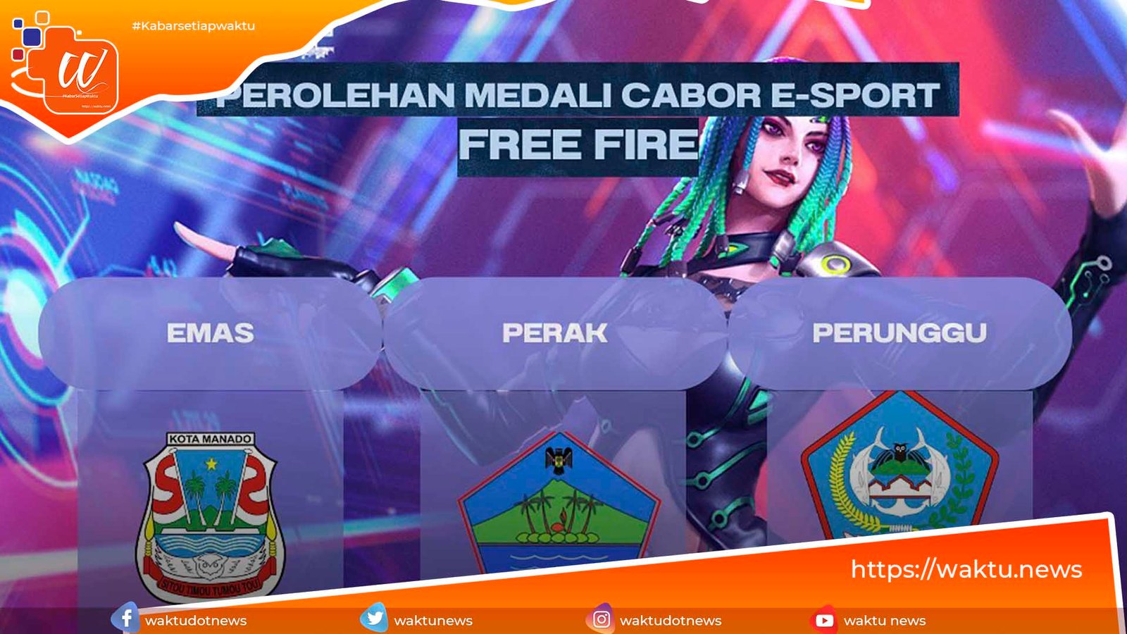 E-Sport Free Fire Porprov Sulut XI 2022