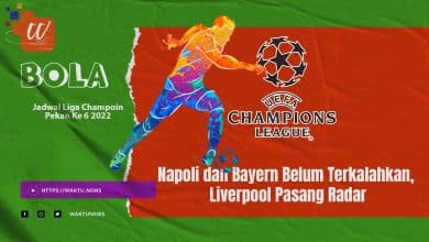 Jadwal Liga Champoin Pekan Ke 6 2022