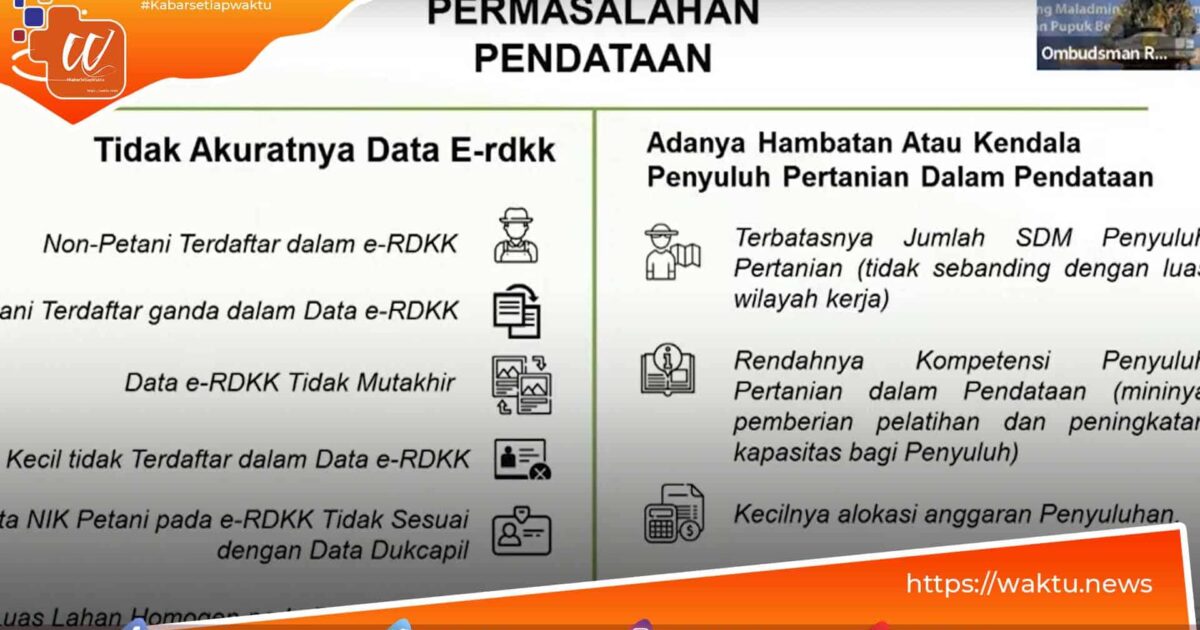 Maladministrasi Data E-Rdkk