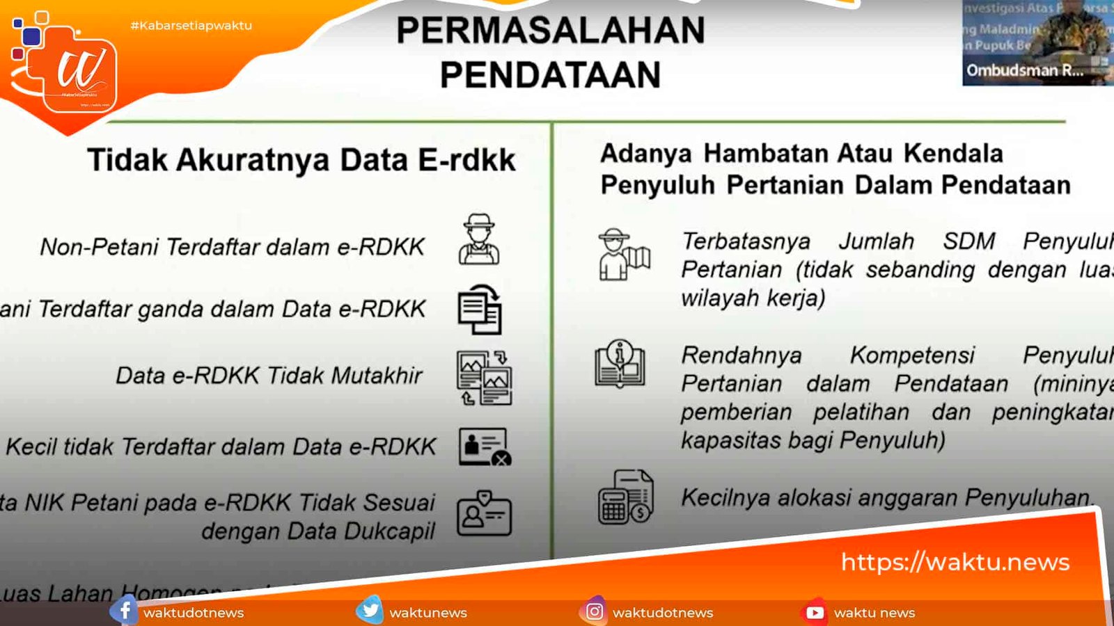 Maladministrasi Data E-Rdkk