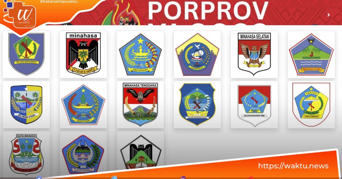 Perolehan Medali Sementara Porprov Sulut XI 2022