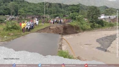 Jalan Bukaka Kotabunan Amblas