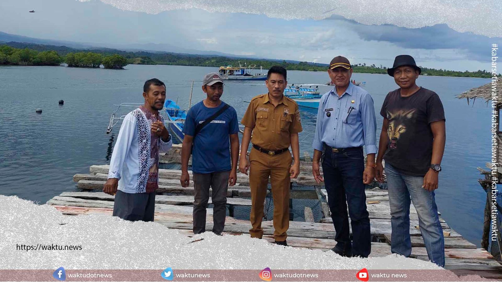 Dinas Perikanan Boltim Tarik Bantuan Perahu