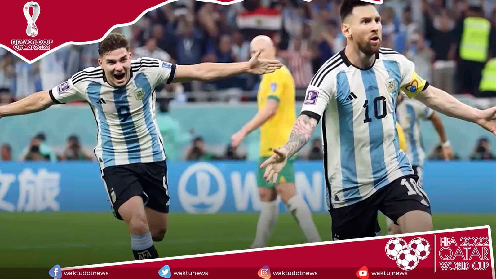 Lionel Messi Top skor Piala Dunia 2022