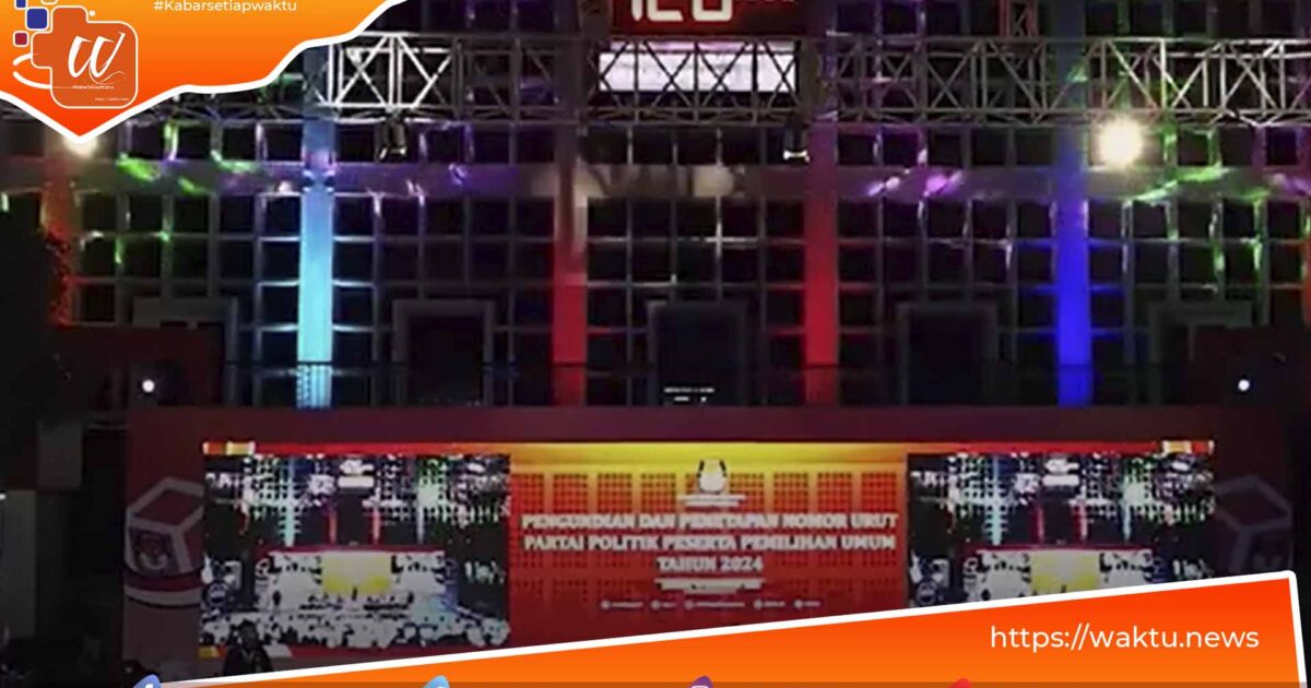 Nomor Urut Partai Politik Peserta Pemilu 2024