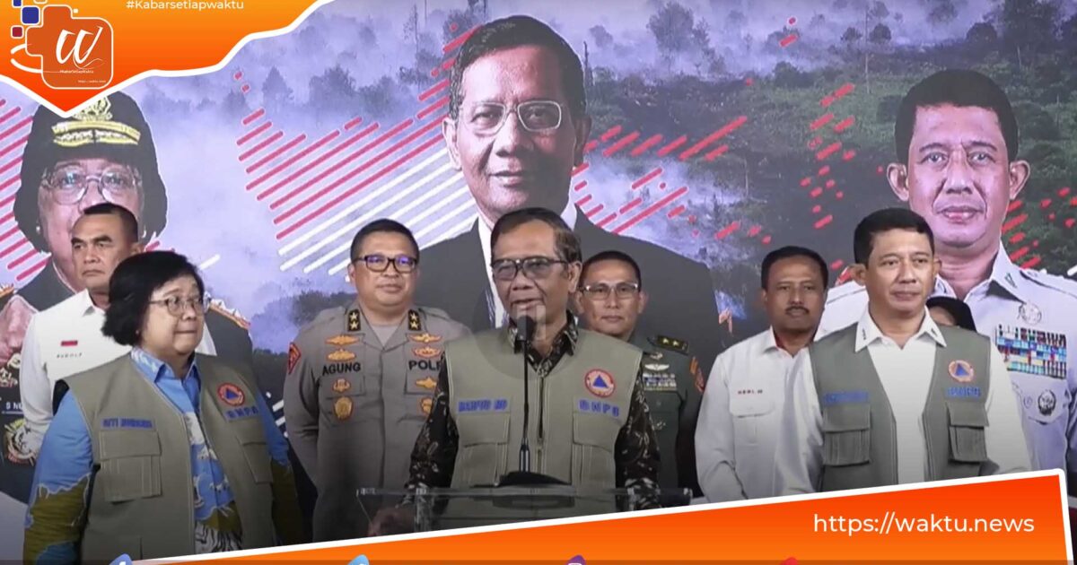 Kepala Daerah Waspada Karhutla