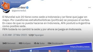 Argentina Alternatif Tuan Rumah Piala Dunia U-20