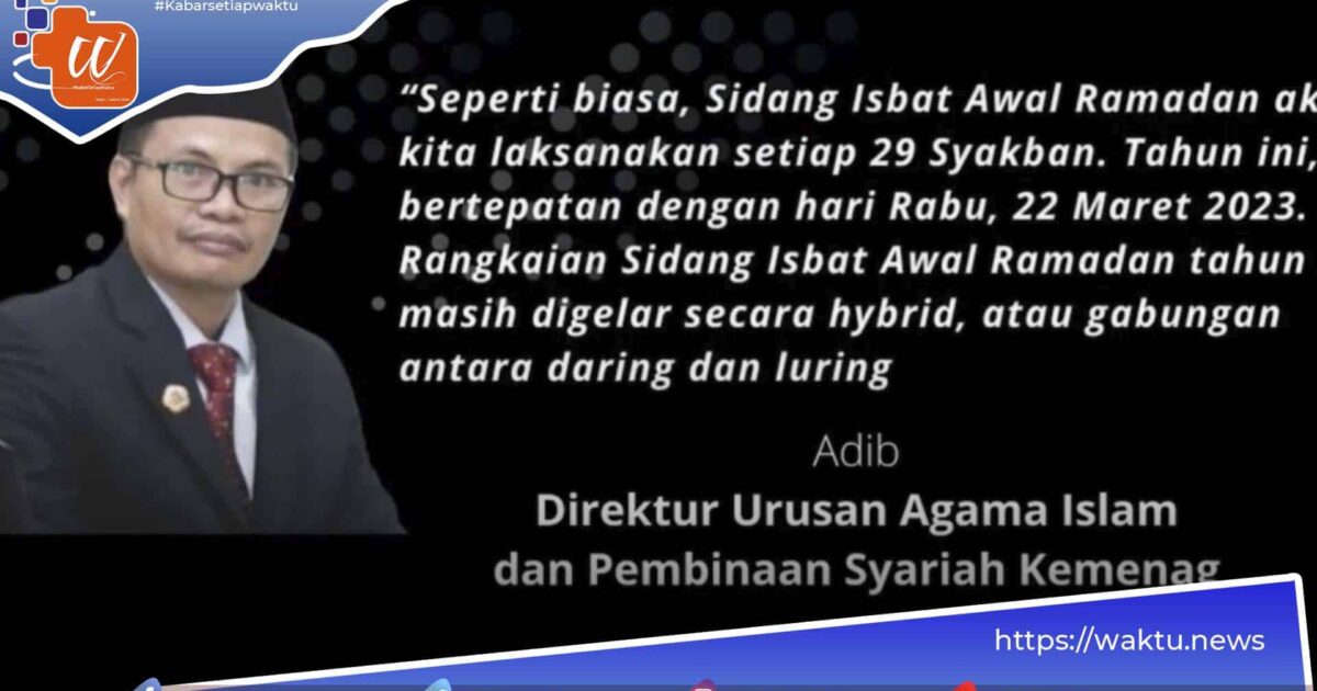 Sidang Awal Ramadan 2023