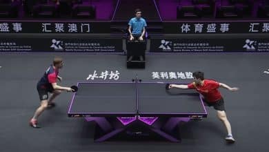 FAN Zhendong Tumbang Atas Alexis LEBRUN