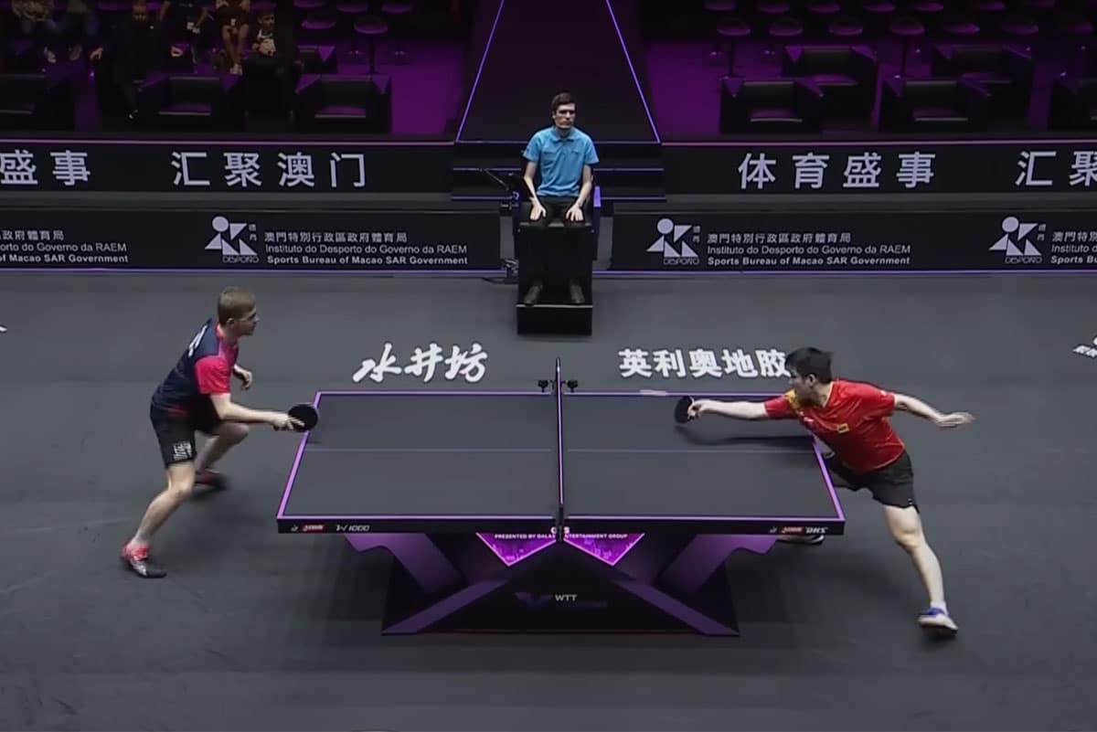 FAN Zhendong Tumbang Atas Alexis LEBRUN