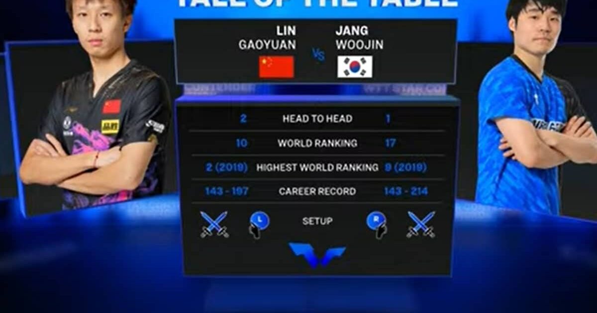 Final Tunggal Putra LIN Gaoyuan vs JANG Woojin