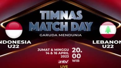 Siaran Langsung: Timnas Indonesia U-22 Vs Lebanon