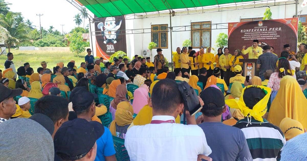 Golkar Bolmut Optimis Menang di Pileg 2024