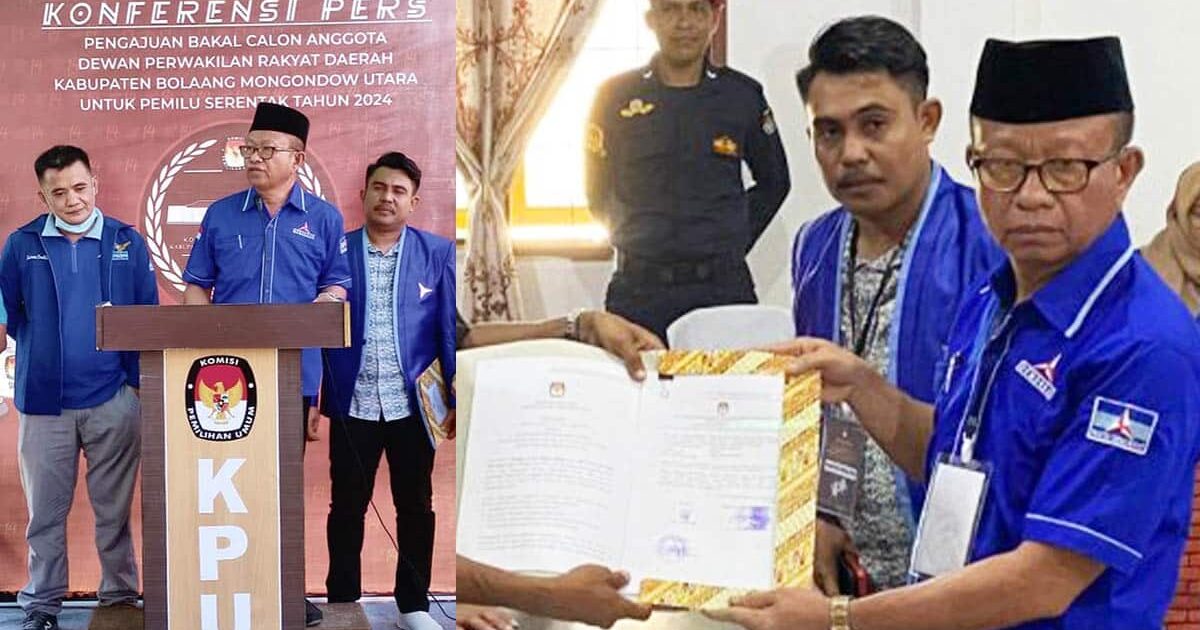 Hamdan Datunsolang Calon Tunggal Bupati Bolmut 2024